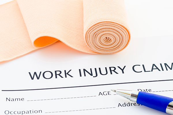 Work injury claim form